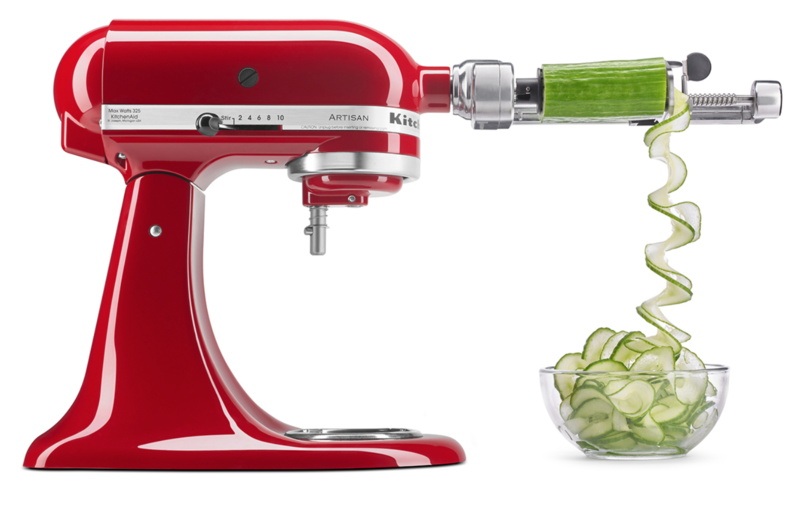 KitchenAid Spiralizer Plus Attachment with Peel, Core and Slice KitchenAid Spiralizer Plus Attachment with Peel, Core and Slice